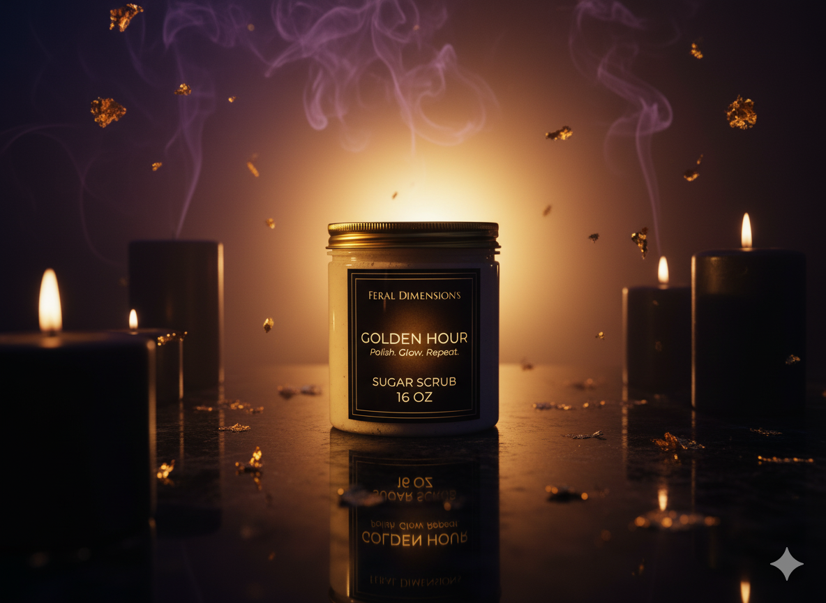 Golden Hour Sugar Scrub β 16 oz